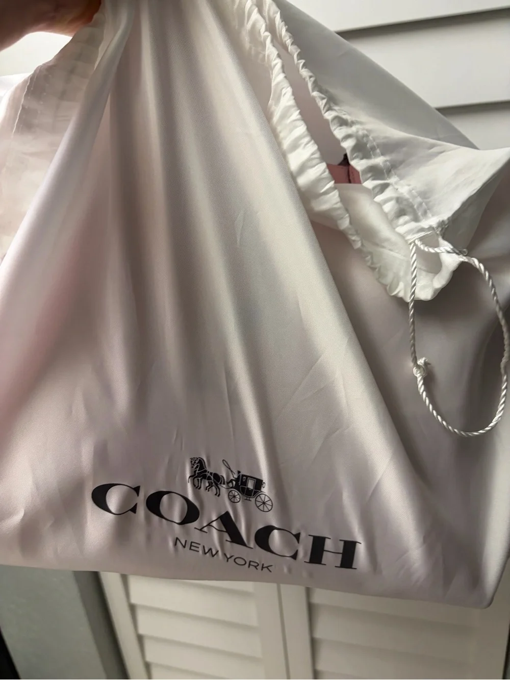 Coach Pink Daisy Tote with Daisy Duck Motif